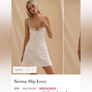 NWT Kat the Label Sienna Slip Dress